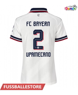 Günstige Bayern Munich Dayot Upamecano #2 Auswärtstrikot Damen 2026-27 Kurzarm